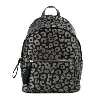 Kate Spade Chelsea Medium Leopard Print Backpack